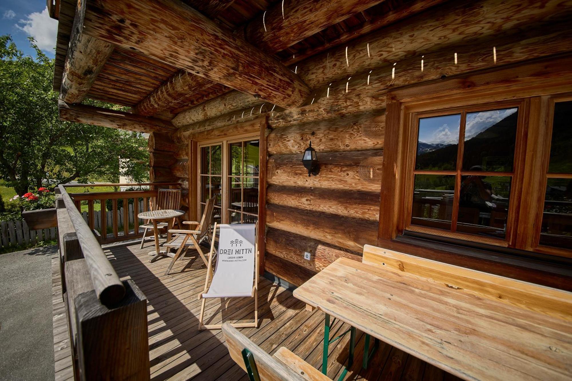 Drei Hittn Saalbach Apartment Bagian luar foto