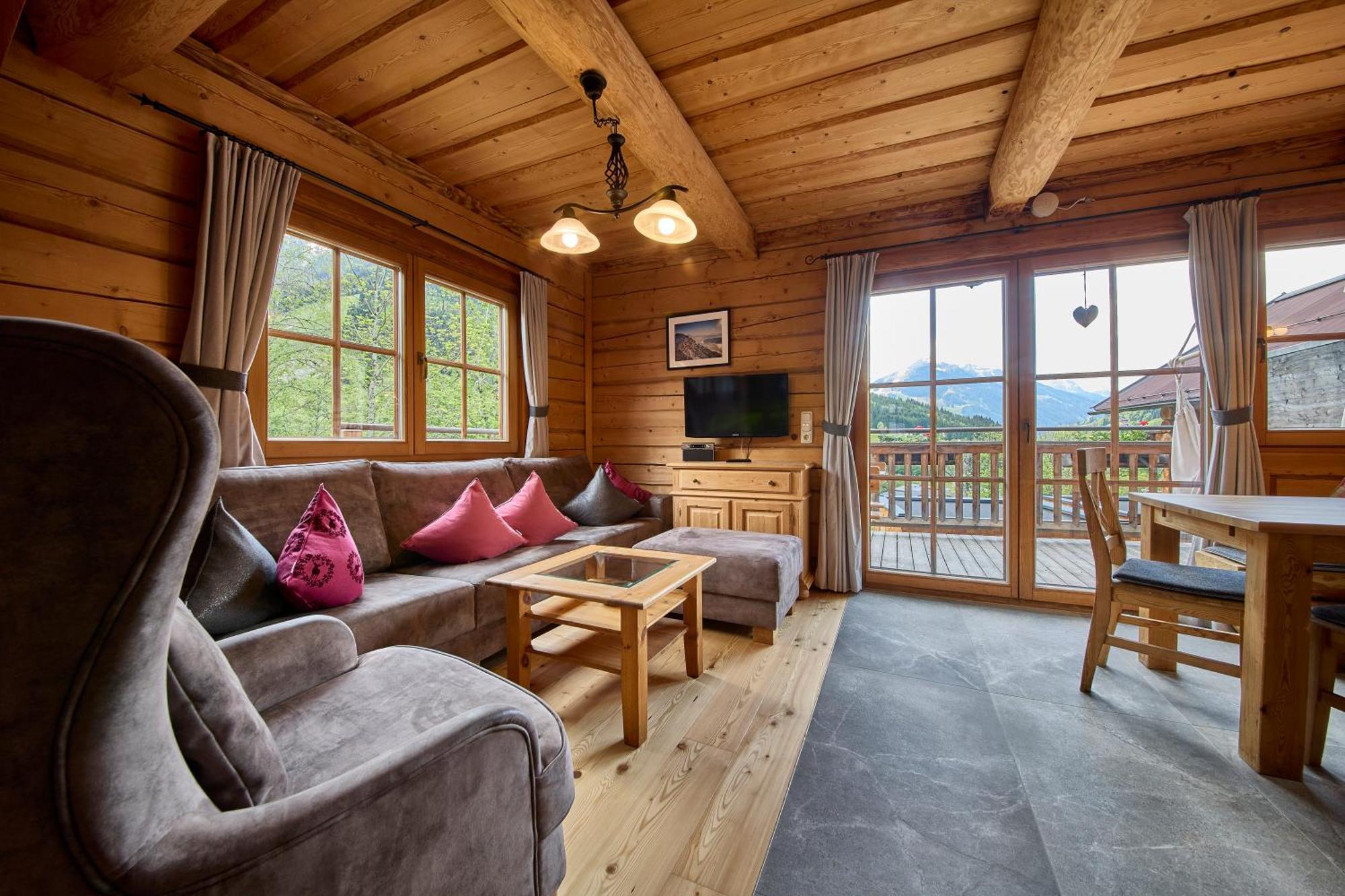 Drei Hittn Saalbach Apartment Bagian luar foto