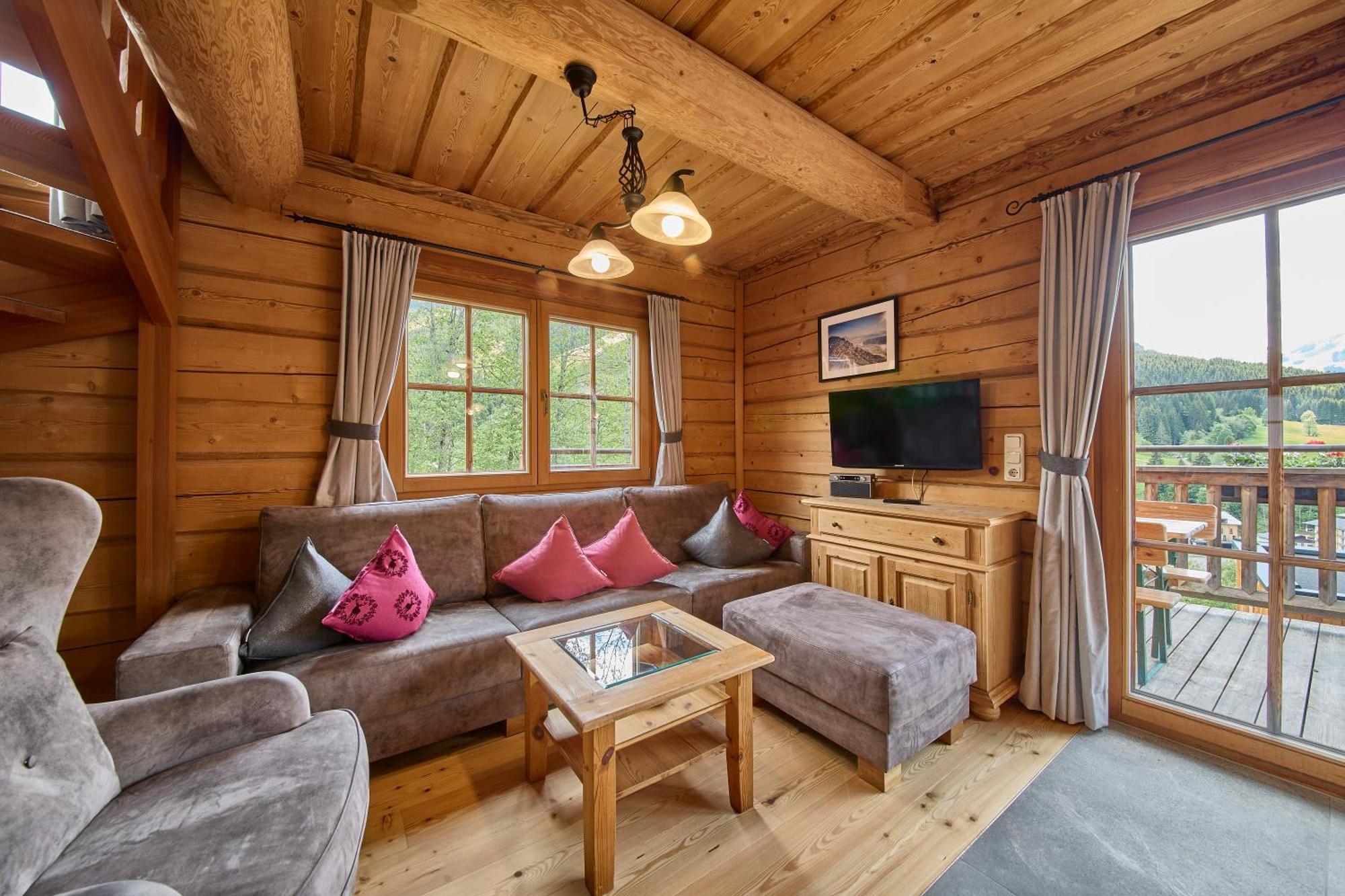 Drei Hittn Saalbach Apartment Bagian luar foto